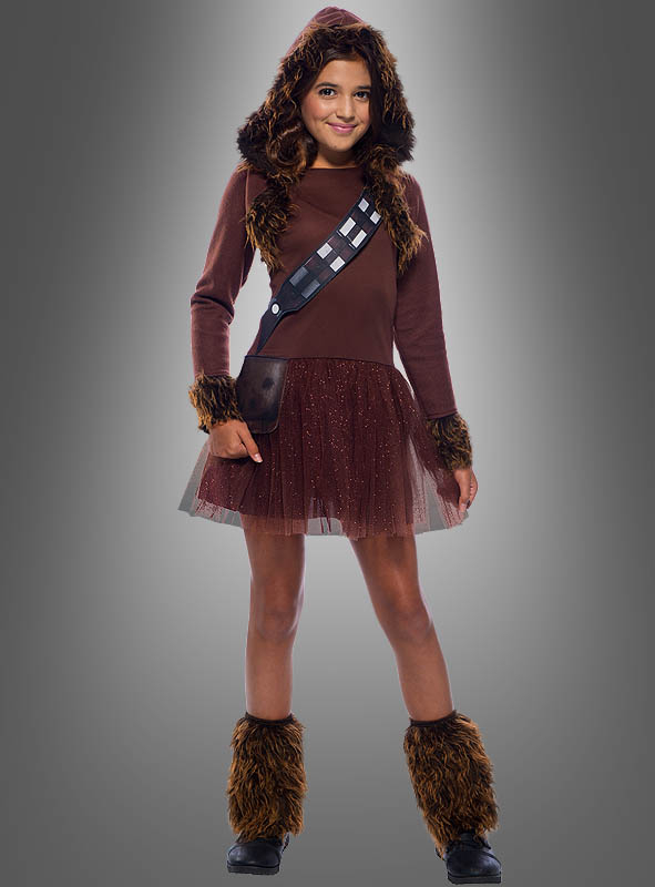 Chewbacca Kostüm für Mädchen -Star Wars Original Lizenz 