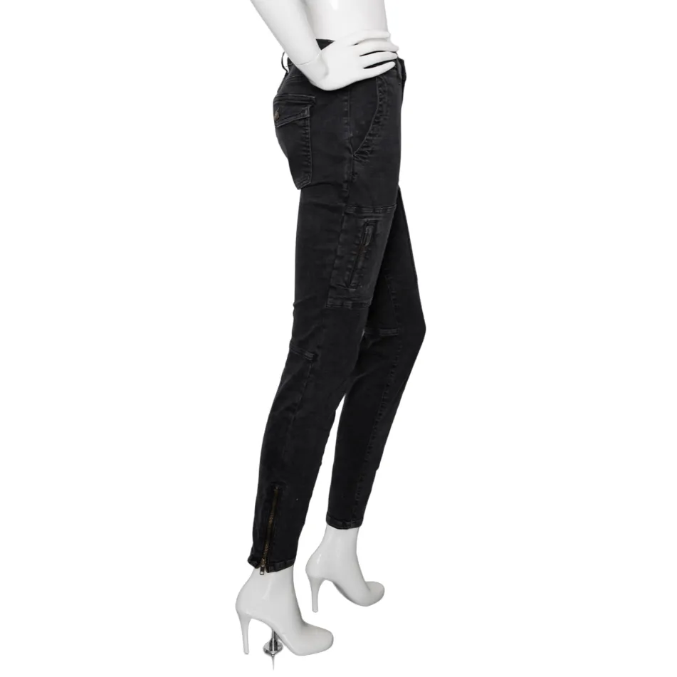 Current/Elliot Schwarze The Flat Pocket Cargo Jeans